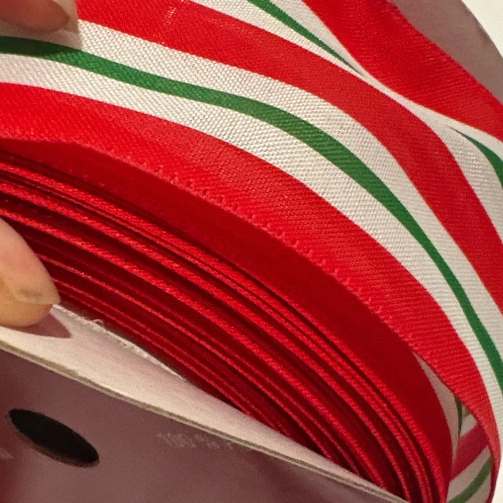Celebrate It Festive Red and Green Ribbon